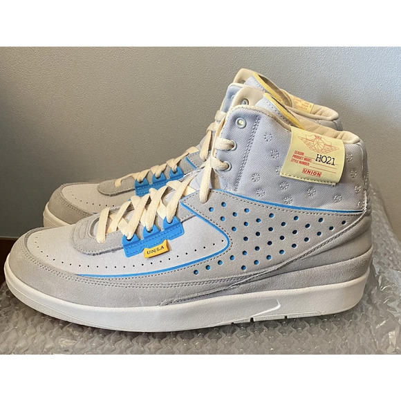 NIKE Air Jordan 2 Retro SP Union Grey Fog size US 10 | DN3802-001